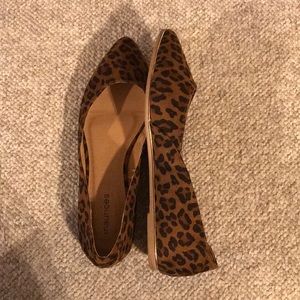 Never Worn Leopard Print Flats!